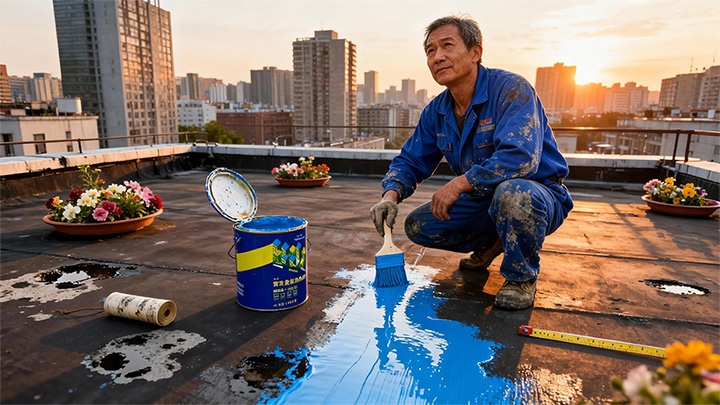 施工防水补漏